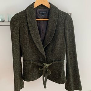 Banana Republic Hunter Tweed Blazer
